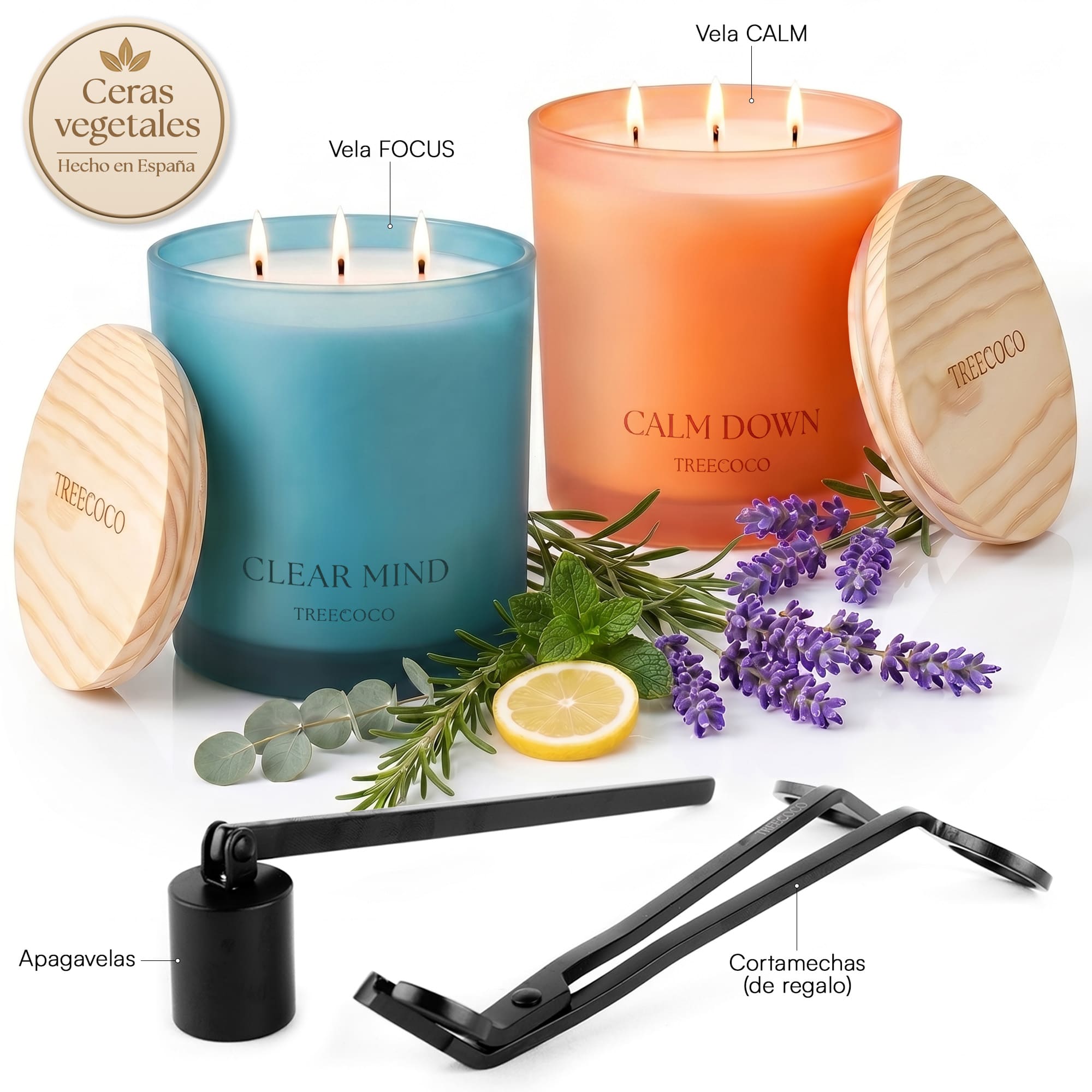 velas aromaticas calma y concentracion